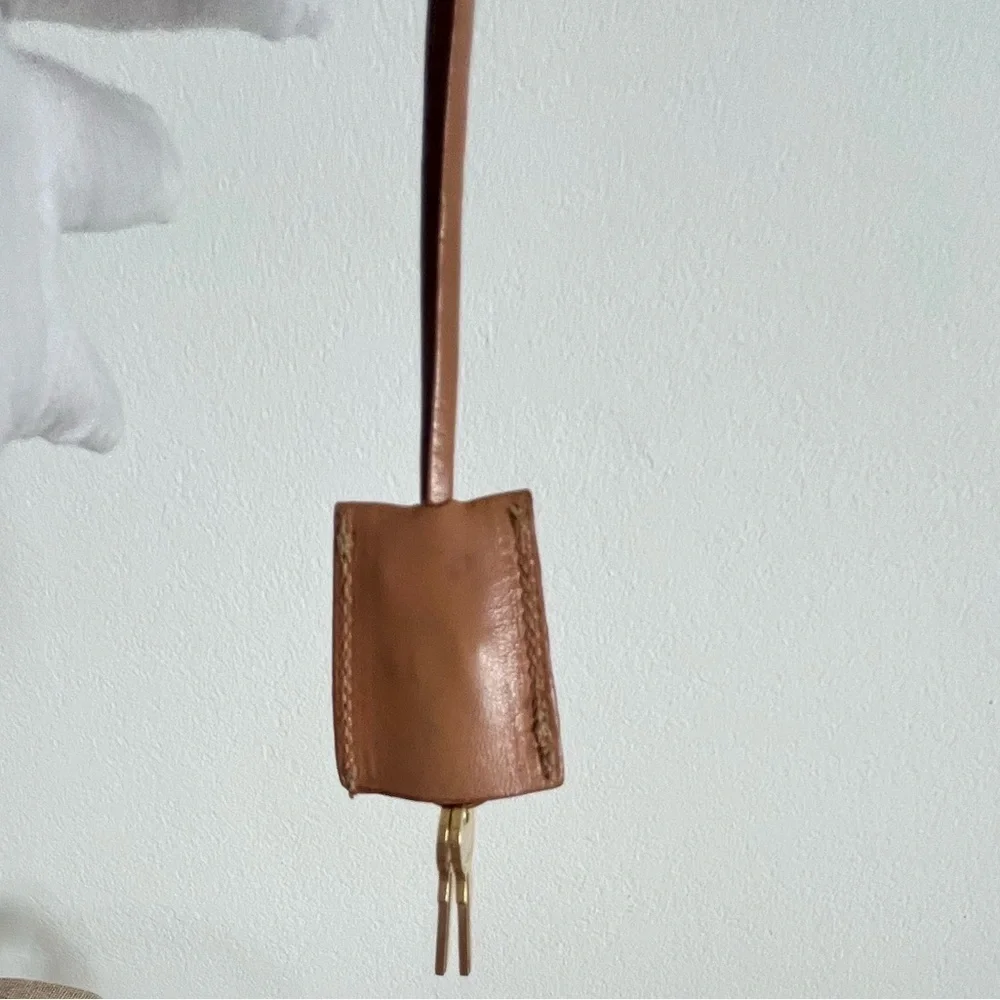 Vintage Celine Lock and Key Clochette Set Cadena Rare